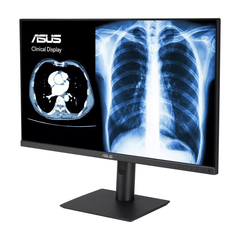 ASUS MH2741A 27 inch clinical display shown from a three-quarter angle